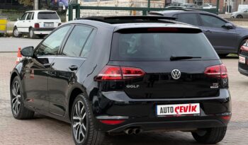 2015 VOLKSWAGEN GOLF 1.4TSİ HİGHLİNE CAM TVN! DIŞ SİYAH İÇ BEJ! dolu
