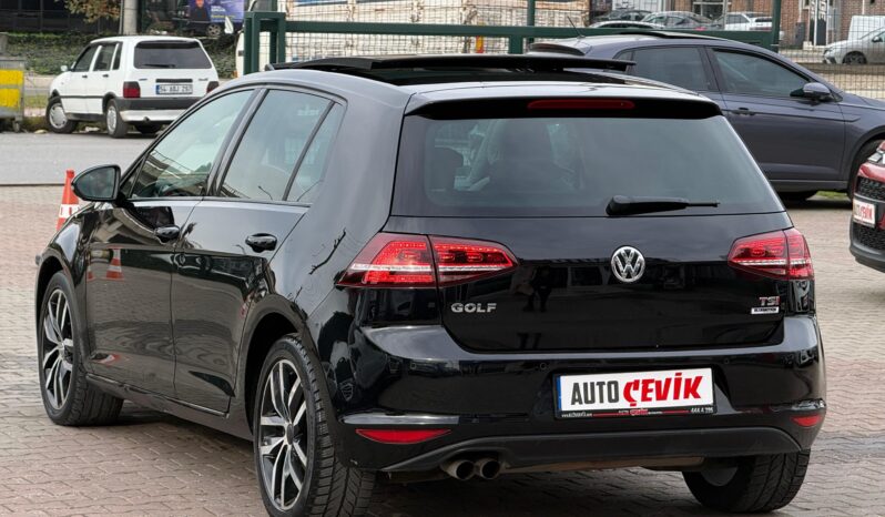 2015 VOLKSWAGEN GOLF 1.4TSİ HİGHLİNE CAM TVN! DIŞ SİYAH İÇ BEJ! dolu
