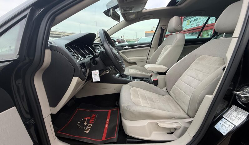 2015 VOLKSWAGEN GOLF 1.4TSİ HİGHLİNE CAM TVN! DIŞ SİYAH İÇ BEJ! dolu