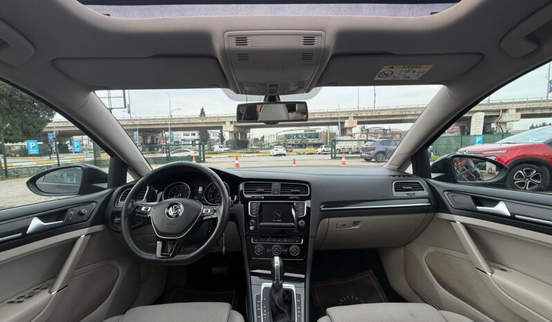 2015 VOLKSWAGEN GOLF 1.4TSİ HİGHLİNE CAM TVN! DIŞ SİYAH İÇ BEJ! dolu