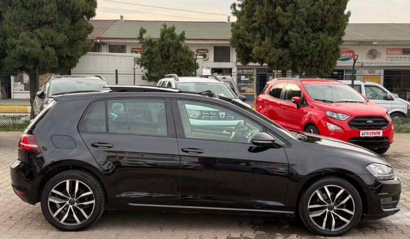 2015 VOLKSWAGEN GOLF 1.4TSİ HİGHLİNE CAM TVN! DIŞ SİYAH İÇ BEJ! dolu