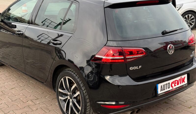2015 VOLKSWAGEN GOLF 1.4TSİ HİGHLİNE CAM TVN! DIŞ SİYAH İÇ BEJ! dolu