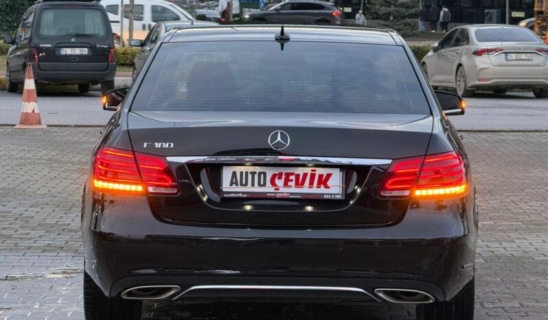 2014 MERCEDES BENZ E180 PREMİUM 195BİN KM! dolu